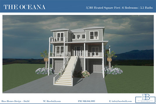 The Oceana by Bass Built Custom Home